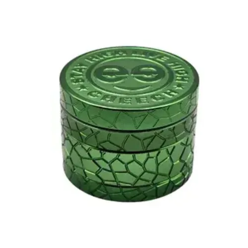 Cheech 63mm Retro Logo Grinder - Green