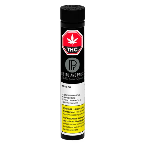 Lindsay OG Bubble Hash Infused Pre-Roll Lindsay OG Bubble Hash Infused Pre-Roll