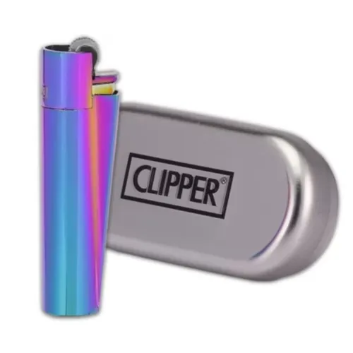 Metal Clipper Lighter - Icy
