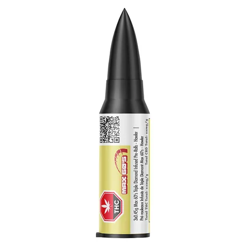 Max 60's Triple Diamond Infused Pre-Rolls - Howler Max 60's Triple Diamond Infused Pre-Rolls - Howler