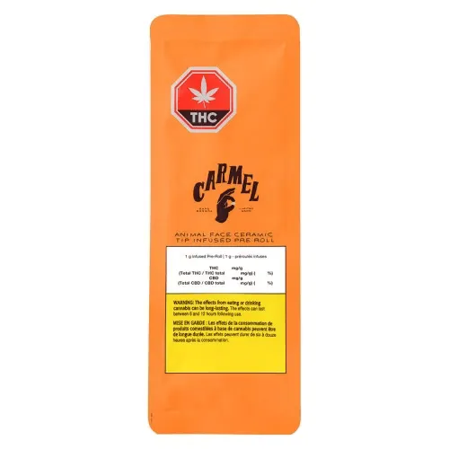 Animal Face Ceramic Tip Infused Pre-Roll Animal Face Ceramic Tip Infused Pre-Roll