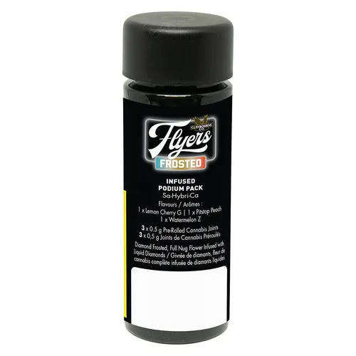Flyers Frosted Podium Pack Infused Pre-Rolls Flyers Frosted Podium Pack Infused Pre-Rolls