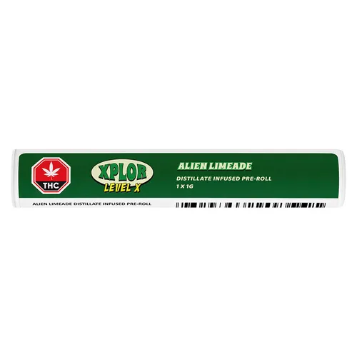 Alien Limeade Distillate Infused Pre-Roll Alien Limeade Distillate Infused Pre-Roll