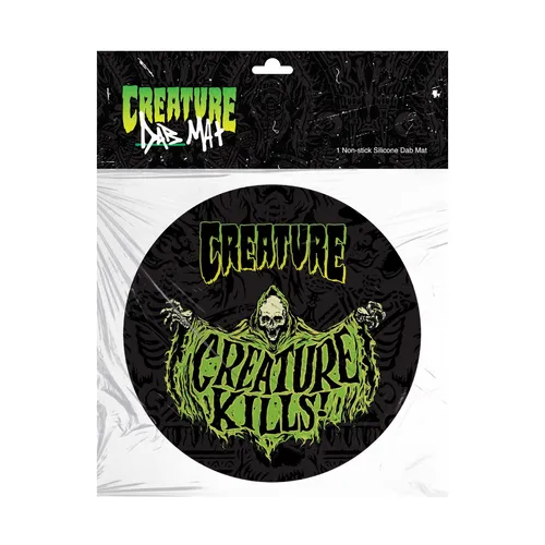 Creature 7.8" Reaper Kills Silicone Dab Mat