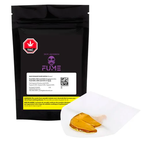 Max Exhaust Haze Sativa - Shatter