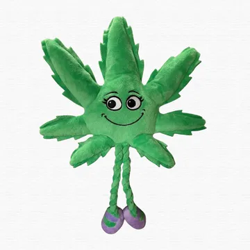 Marijauna Leaf 13" - Dog Toy
