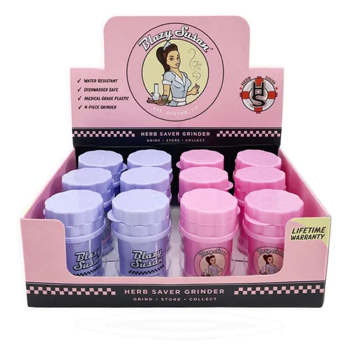 Blazy Susan | 4pc Mini Herb Grinder