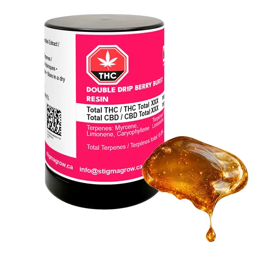 Double Drip Berry Burst Resin