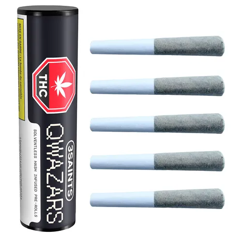 Qwazars - Solventless Hash Infused Pre-Roll