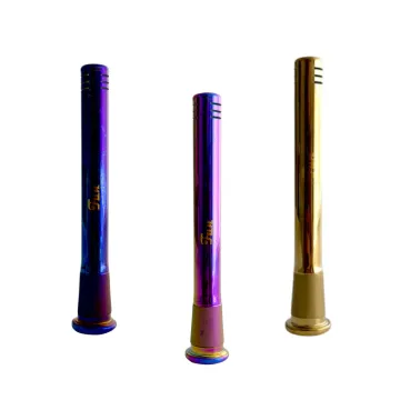 Fortune | Electroplate 5.5" Downstem With Gold Logo