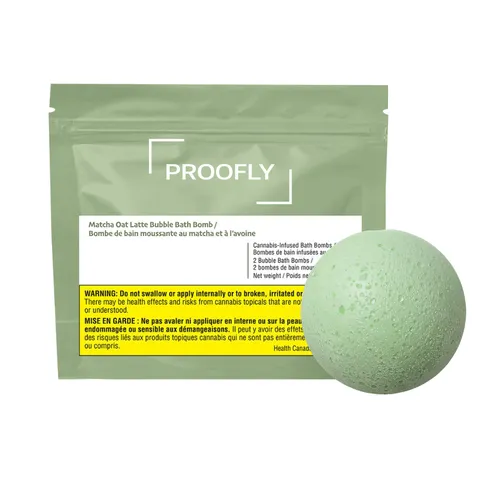 Matcha Oat Latte Bubble Bath Bomb