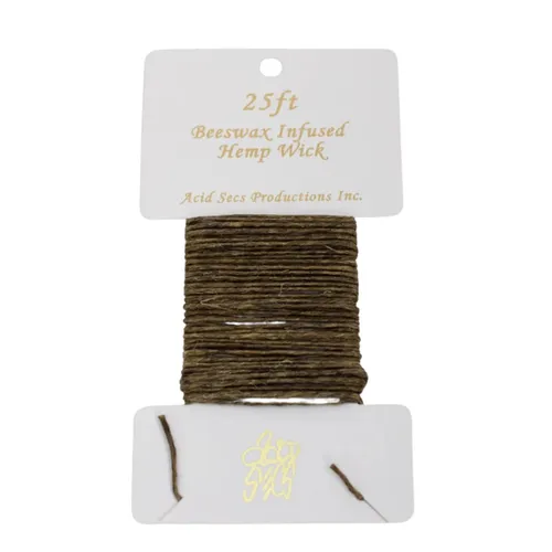 Acid Secs | Beezwax Infused Hemp Wick