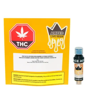 Amped Live Resin Space Age CK 510 Thread Cartridge Amped Live Resin Space Age CK 510 Thread Cartridge
