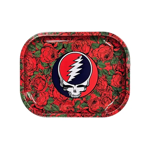 Blazy Susan x Grateful Dead | Roses Metal Rolling Tray
