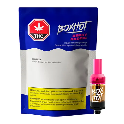 Berry Baddie Liquid Diamond Charged 510 Thread Cartridge