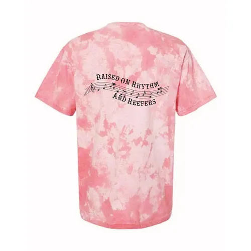 NB Gear | T-Shirt - Raised on Rhythm & Reefers Series - Vol 2. Pink