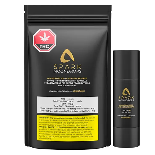 SPARK THC Moondrops 500 - Live Rosin Reserve