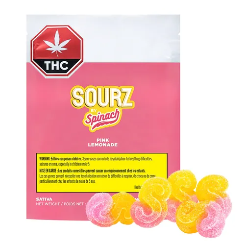 SOURZ by Spinach - Pink Lemonade Gummies SOURZ by Spinach - Pink Lemonade Gummies