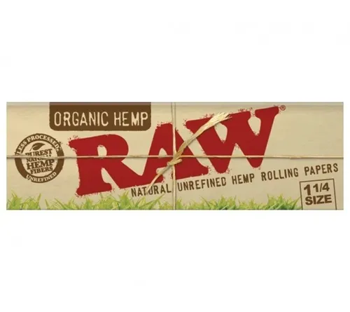 Raw Organic Hemp - 1 1/4
