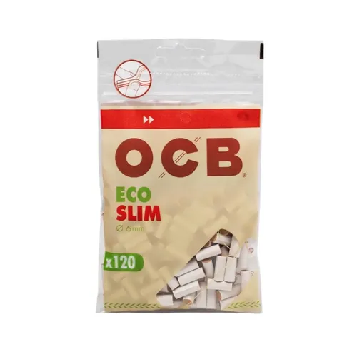OCB Eco Slim 6mm Filter Tips - 150 Pack
