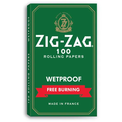 Zig Zag - Green - Wetproof - single wide