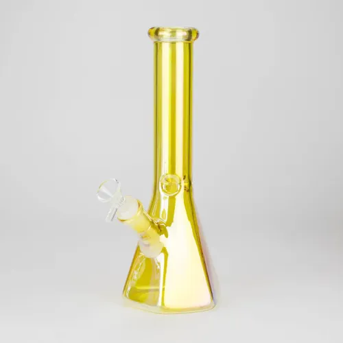 10" Glass Beaker Bong with Octagon Base