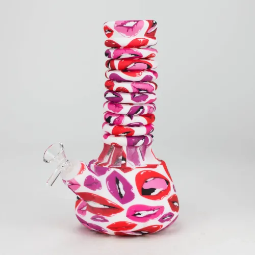 extendable 9"-15" silicone water bong