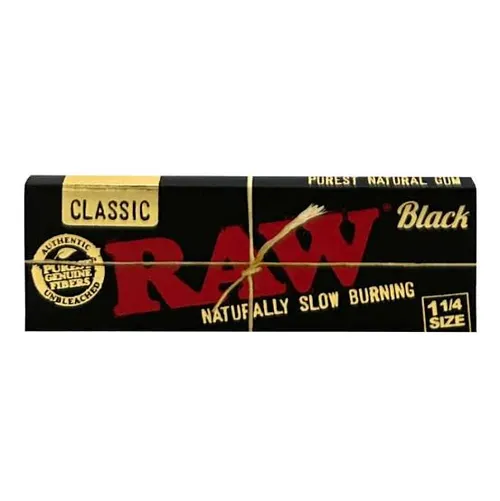 Raw Black - Classic 1 1/4 Papers