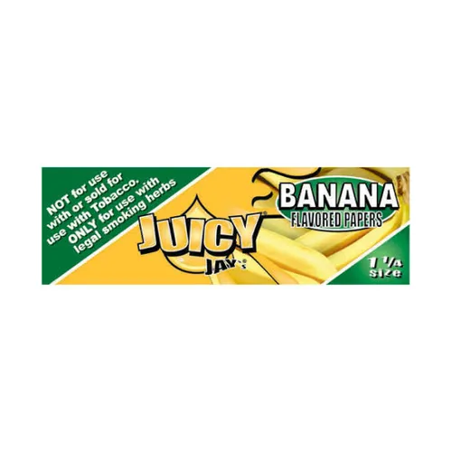 Juicy Jay 1 1/4 - Banana Rolling Papers