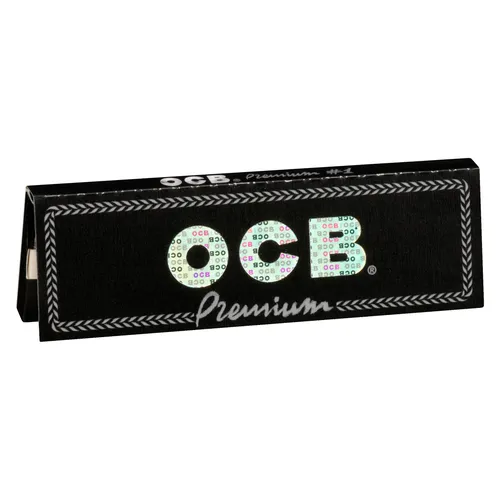 OCB Premium Black Single Wide Rolling Papers