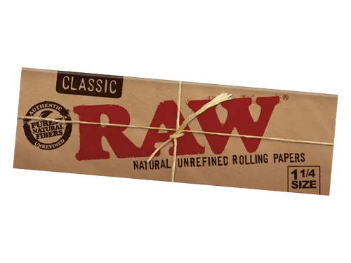 RAW Classic Brown Rolling Paper - 1 1/4