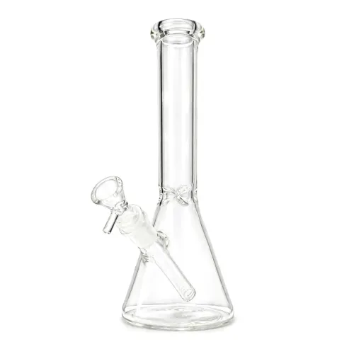 Classic Clear Beaker Bong 10"