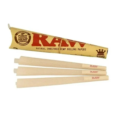 Raw Classic Cones - King Size - 3 Pack