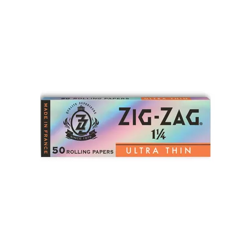 ZIG ZAG  Silver Ultra Thin Papers 1 1/4"