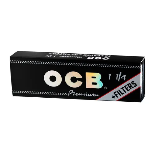 OCB Premium rolling paper + Filter 1 1/4