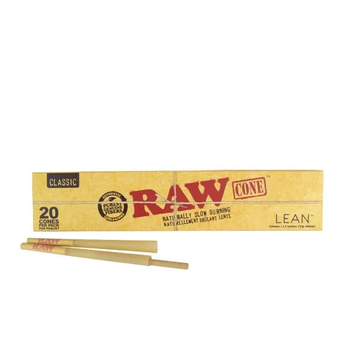 Raw Classic Cone Lean - 20 cone per pack