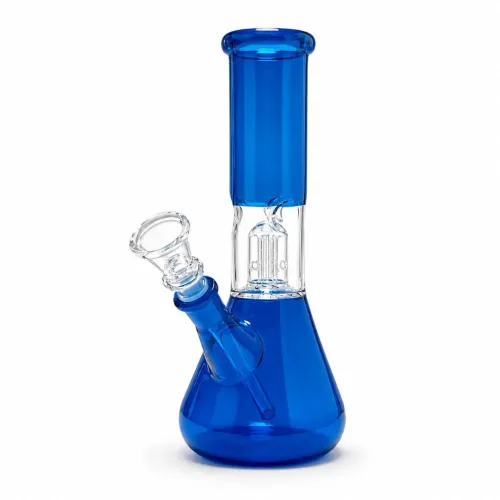Color Rush Percolator Bong 8" - Blue