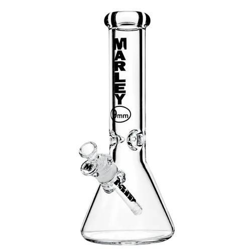 16" 9mm Marley Coloured Logo Beaker