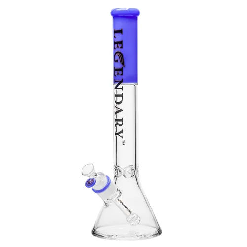 18" 7mm Legendary Frost Fade Beaker Bong