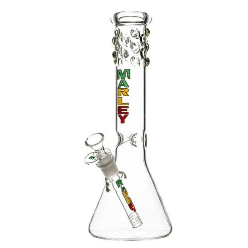 12" 5mm Marley Bubble Beads Beaker