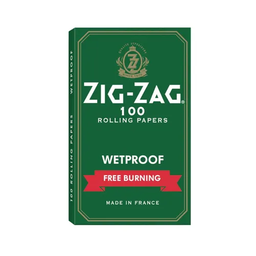 Zig Zag Green Wetproof Papers