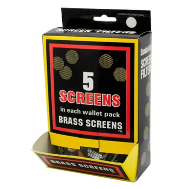 Pipe Screens Brass Wallet Pack