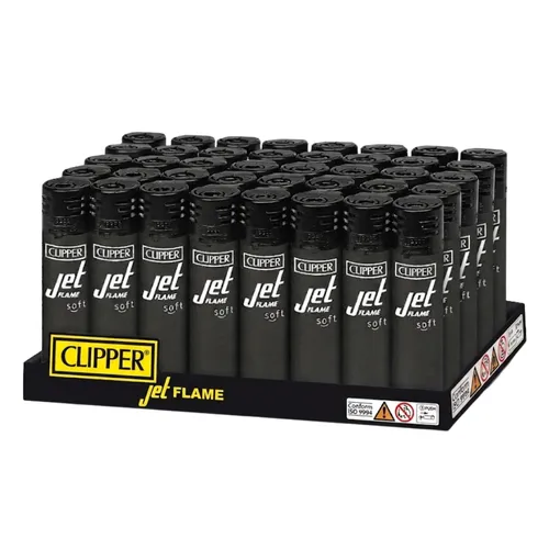 Clipper - Jet Lighter - Soft Black