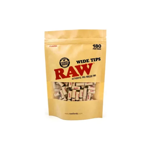 RAW Pre-Rolled Tips (Wide)