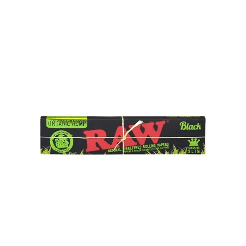 Raw Black Organic Hemp King Size Papers