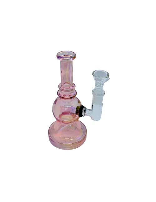 6.5″ Dream Crystal Mini Glass Bong | Pink