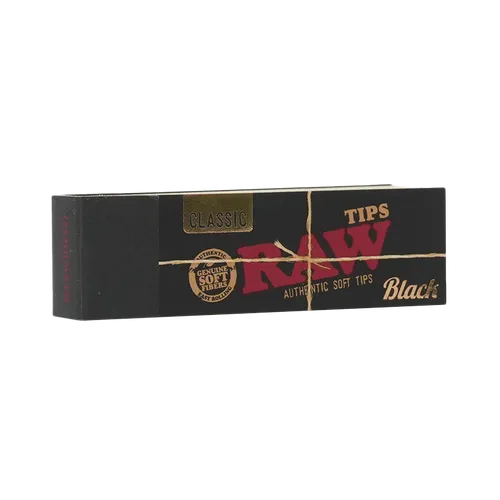 RAW Filter Tips | Black 50-pack