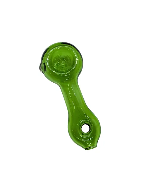 4" Glass Hand Pipes | Green