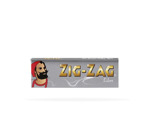 Zig Zag Silver Rolling Papers | 1¼