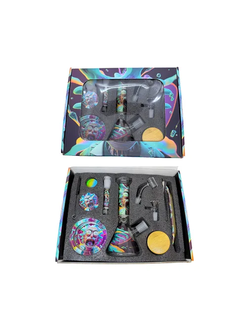 8 Pcs Accessories Rolling Gift Set | Rick n Morty